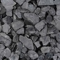 Canadian slate zwart (ww) Splitten 4-6 mm In bigbag