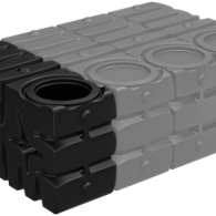 *Rain4Me Plus 8000l tank+pomp 223x340x184