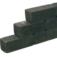 *BLOCKSTONE BLACK 15X15X45CM