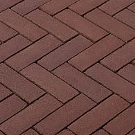 *Gebakken DF strak Robina bezand, 20,6x6,7x8,5 rood-paars