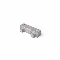 *Schellevis BETONKLINKER 40X10X10 CM MET NOKKEN GRIJS
