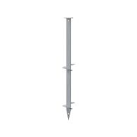 *Cobra Funderingsschroef Ø 60mm 1200 mm zandstrand tbv zandstrand vuurverzinkt