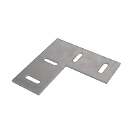 *StructurAL platte hoekbeugel 90° verpakt per 10 stuks