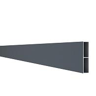 *Boston alu lamel 21x100mm L-178cm RAL7016