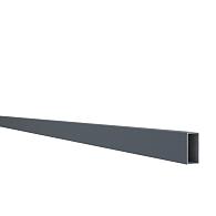 *Boston alu lamel 21x45mm L-178cm RAL7016