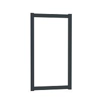 *Boston alu vulbaar poortframe 98x183cm RAL7016 incl. insteekslot