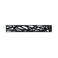 *Boston Decopaneel Hera horizontaal 30x175cm RAL9005 dikte 2mm