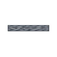 *Boston Decopaneel Lamia horizontaal 30x175cm RAL7016 dikte 2mm