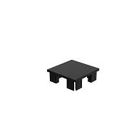 *Boston pvc paalkap 90*90mm RAL9005  voor poortpaal