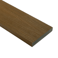 *WPC 22,5x138mm Fiberdeck Premium Teak kantplank massief FSC®100% L 300 cm