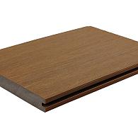 *WPC 22,5x210mm Fiberdeck Premium massief Teak FSC®100% L 500 cm