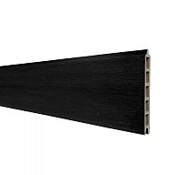 *WPC Premium fence board Ebony Black 21x160mm (wb 150mm) L-178cm FSC®100%