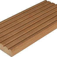 *Bangkirai 27x145mm terrasplank grof/glad P100 Premium FCQ L 488 cm