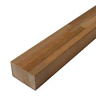 *Bangkirai 40x60mm glad fingerjoint gelamineerd P418 KD12% Premium FCQ L 390 cm