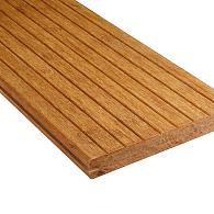 *FelixWood Thermo Bamboe Samba 18x139mm light  grof/glad-olie clip - kops tong + groef L 225 cm