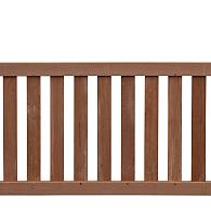 *Keruing massief hek 21 90x180cm Premium FCQ FSC®100%