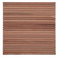 *Keruing scherm 50 180x180cm Premium FCQ FSC®100%