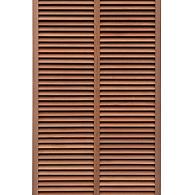 *Keruing trellis 25 Louvre 90x180cm Premium FCQ FSC®100%