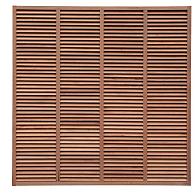*Keruing trellis 26 Louvre 180x180cm Premium FCQ FSC®100%
