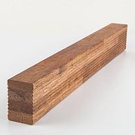 *Merbau 40x60mm ribprofiel fingerjoint gelamineerd P419 KD12% Premium FCQ L 390 cm