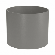 *Kunststof Plantenbak Vita Taupe ø70x53 cm, zwenkwielen zijn mogelijk (4st) toepasbaar voor binnen gebruik