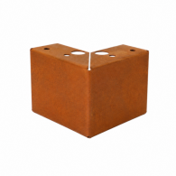 *Poten set - Wit 9,5cm hoog