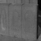 *Quadrobandpalissade 8x25x100 cm Zwart