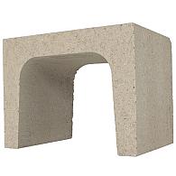 *U-element 40x40x50 cm Grijs