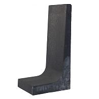 *L-Element Zwart 100x50x40cm