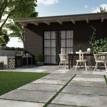*Keramische Tegel Montpellier Cenere Esterno 60x90x2