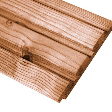 *Achterwand  Douglas DesignRabat Horizontaal 680 cm