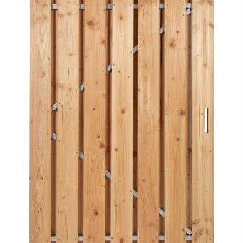 *Deur Douglas Geschaafd 195x120 frame Universeel