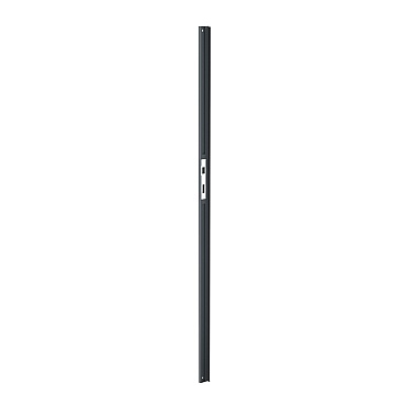 *Aanslaglat met slotlijst L 183cm RAL7016 voor poort (2697-2698)