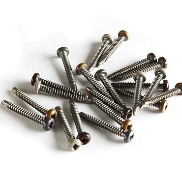 *Schroef WEO Dark Grey tx 4,2x38mm(100) 100 schr./doosje +bit torx rvs AISI304