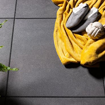 *Trippel T 2Drive 60x60x6 Zwart/Grijs gen