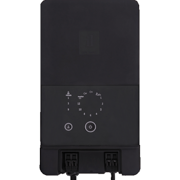 Transformator HUB-50, 12V AC, 50VA, sensor/timer, 2 outlets