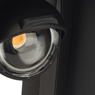 WINK, lenskapje dat op de lichtbron tbv de lage en staande ACE