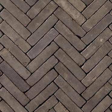 Gebakken WF getrommeld Incana, WS, bruin zwart, onbezand, 20x5x8