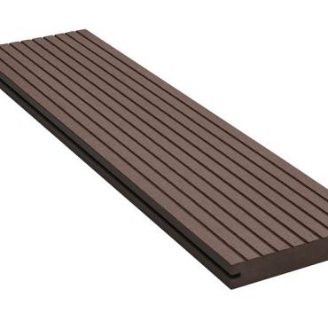 *loopdd massief donker bruin 23x140  lengte 300 cm