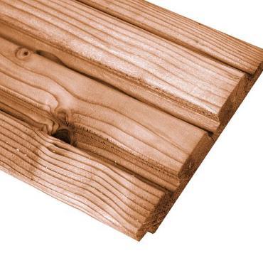 *Achterwand  Douglas DesignRabat Horizontaal 680 cm