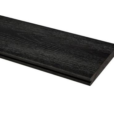*Vintage loopdd massief Antraciet 19x135 mm lengte 300 cm