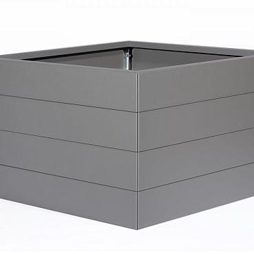 *Plantenbak Modulair Taupe 180x180x70 cm
