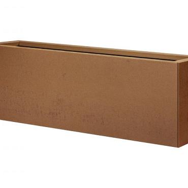 *Plantenbak Vlak Corten 300x30x40 cm