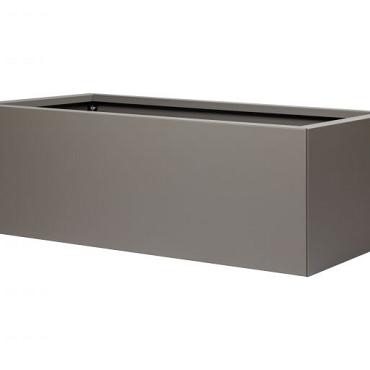 *Plantenbak Vlak Taupe 300x60x60 cm