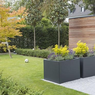 *Plantenbak Vlak Antraciet 210x60x60 cm