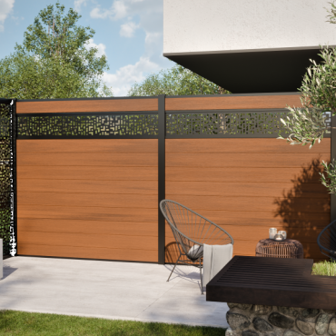 *Boston Decopaneel Crios horizontaal 30x175cm RAL7016 dikte 2mm