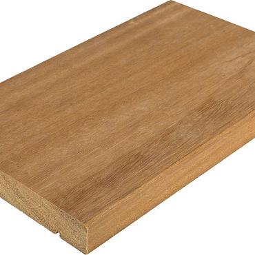 *Bangkirai 27x190mm v-groeven P500 Premium FCQ  L 366 cm