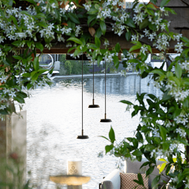 SWAY PENDANT 100-230V (black), excl. base 1 (duo)(triple)