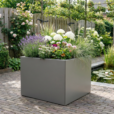 *Plantenbak Vlak Taupe 300x180x40 cm