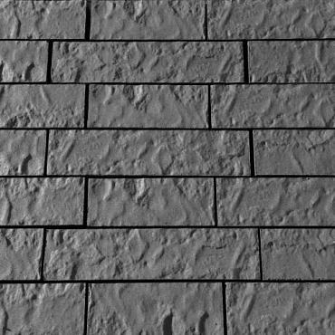 *Rock Walling leisteen antraciet  H 13cm, D12 cm, L 31,5cm, 41,5 cm en 51,5 cm van elke maat 8 st per pak(1.3 m2= 10 m1)